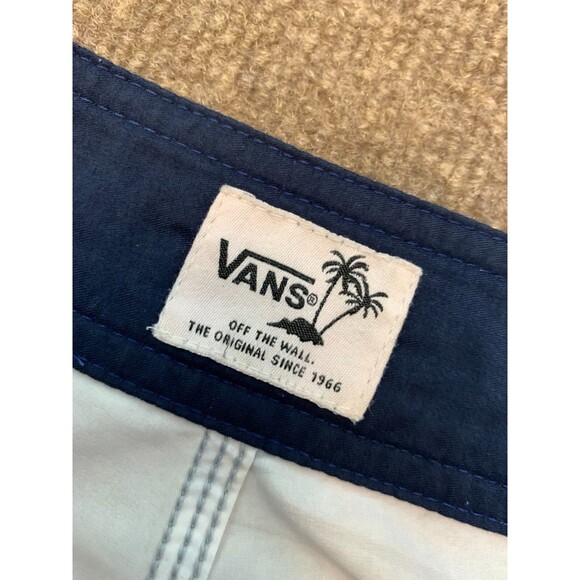 Vans Board Shorts Mens 30 Swim Tropical Hawaii Beach Surf Pool Drawstring Waist - Picture 7 of 9